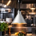 Lampa grzewcza do potraw na podczerwień IR wisząca srebrna śr. 27.5 cm 250 W (1).jpg