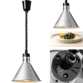 Lampa grzewcza do potraw na podczerwień IR wisząca srebrna śr. 27.5 cm 250 W (5).jpg