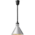 Lampa grzewcza do potraw na podczerwień IR wisząca srebrna śr. 27.5 cm 250 W (6).jpg