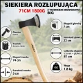 Siekiera rozłupująca 71cm 1800g z trzonkiem drewnianym BiG poręczna lekka (2).jpg