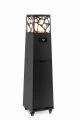Czarny kominek, ogrzewacz gazowy na taras, ogrodowy, Pyramid wys. 150cm +pokrowiec (2).webp