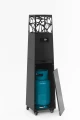 Czarny kominek, ogrzewacz gazowy na taras, ogrodowy, Pyramid wys. 150cm +pokrowiec (14).webp