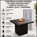Ogrzewacz gazowy kominek na taras wolnostojący, funkcja stolika 2w1, Planika, 10 kW + pokrowiec3 główne (2).jpg
