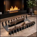 Polana dekoracyjne do biokominków Planika Grate + Logs (2).jpg
