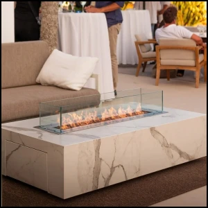 Kominek automatyczny 10,1 kW na gaz LPG / gaz ziemny Galaxy Table Daze Planika