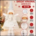 Duży skrzat krasnal 50 cm na prezent święta aniołek ozdoba czapeczka (6).jpg