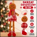 Skrząt świąteczny 55 cm piernik kucharz ciastek gnom święta figurka dekoracja (9).jpg