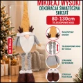 Mikołaj wysoki dekoracja świąteczna skrzat 80-130cm teleskopowe nogi  (11).jpg