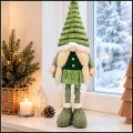 Skrzat świąteczny 49-75cm krasnal gnom teleskopowe nogi zielony dekoracja (6).jpg