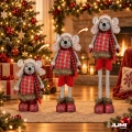 Skrzat świąteczny mysz 40-72cm krasnal gnom duży pompon teleskopowe nogi  (9).jpg