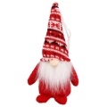 Skr­zat krasnal do zawieszenia święta mikołaj gnom 18cm czapka we wzory (2).jpg