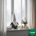 Skr­zat krasnal prezent świąteczny święta mikołaj gnom 44cm wysoka czapka (1).jpg