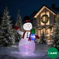 Bałwan nadmuchiwany świecący duży pompowany LED 250 cm dmuchaniec  (9).jpg