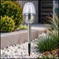 Lampa solarna led ogrodowa nowoczesna srebrna lampa solarna 39cm (6).jpg