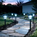 6 x lampa solarna 34cm led zestaw do ogrodu wbijana ogrodowa czujnik czarna (9).jpg