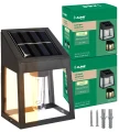 2 x lampa solarna kinkiet żarówka led elewacyjna uliczna ogrodowa zewnętrzna (6).jpg