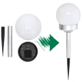9 x lampa solarna 34cm led zestaw do ogrodu wbijana ogrodowa czujnik kula (13).jpg
