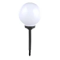 Lampa solarna 4 led wbijana czujnik zmierzchu do ogrodu 73cm biała kula ip44 (2).jpg