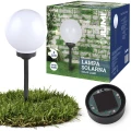 Lampa solarna 4 led wbijana czujnik zmierzchu do ogrodu 73cm biała kula ip44 (8).jpg