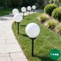 Lampa solarna 4 led wbijana czujnik zmierzchu do ogrodu 73cm biała kula ip44 (9).jpg