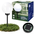 Lampa solarna 4 led wbijana czujnik zmierzchu do ogrodu 53cm biała kula ip44 (5).jpg
