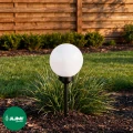 Lampa solarna 4 led wbijana czujnik zmierzchu do ogrodu 53cm biała kula ip44 (10).jpg