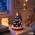 Pozytywka świąteczna choinka świecąca dekoracja święta z dźwiękiem 20 led (5).jpeg