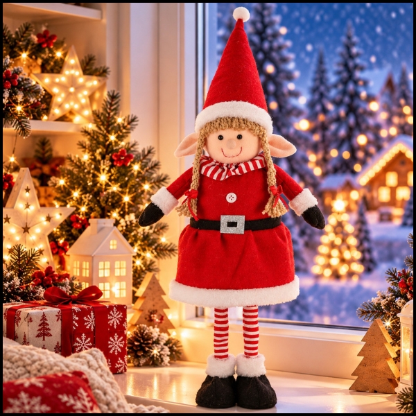 Skrzat świąteczny elf mikołaj figurka prezent 45-70cm teleskopowe nogi (8).jpg