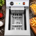 Frytkownica wolnostojąca elektryczna na szafce 400V 10L, do restauracji mocna (4).jpg