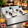 Frytownica elektryczna podwójna 2x5L profesjonanamocna 2x3200W nierdzewna (2).jpg