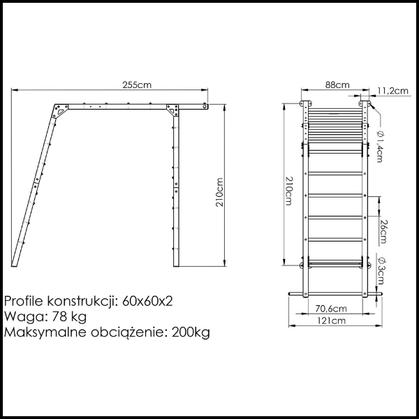 Zewnętrzna stalowa drabinka gimnastyczna, do ćwiczen, plac zabaw 2.jpg90.jpg