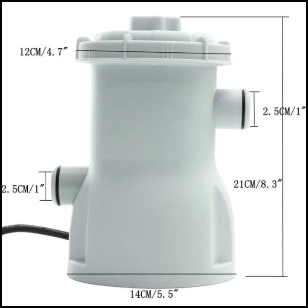 Mocna pompa 1250lh filtrująca do basenu ogrodowego +filtr do basenu zestaw2.jpg