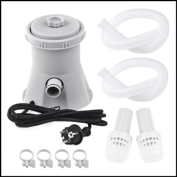 Mocna pompa 1250lh filtrująca do basenu ogrodowego +filtr do basenu zestaw3.jpg