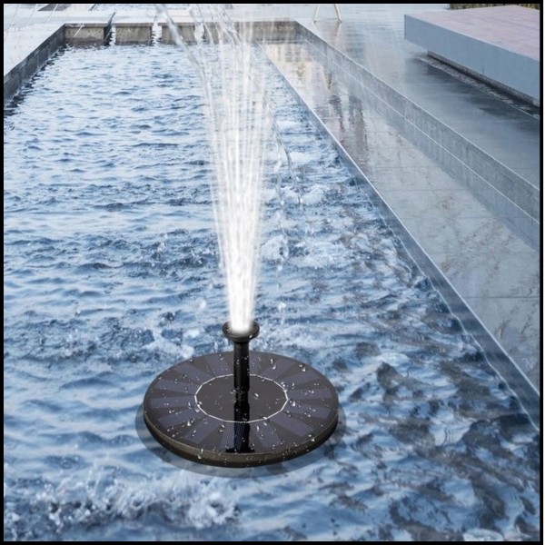 fontanna solarna ogrodowa pływająca 16 cm pływająca do oczka basenu + filtr5.jpg